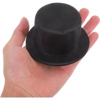 Mini Hats for Crafts DIY Snowman Hat Tiny Party Hats Sturdy Cloth Material mini top hat diy craft material party supply