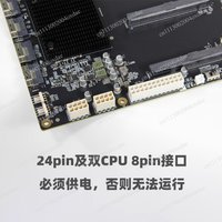 Karta rozszerzeń PLX88096 PCIe4.0 z czterema slotami na GPU, o szerokości 65 mm, plug-and-play do rozszerzania GPU w stacjach roboczych.