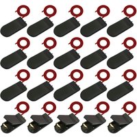 20PCS Single Slot CR2032 CR 2032 Button Coin Cell Battery Holder Case Cover with ON-OFF Switch Leads Wire 3V Battery Box