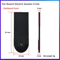Display Panel Cover For Xiaomi Electric Scooter 3 Lite 4 Lite Dashboard Protect Shell Circuit Board Protection Plastic Parts