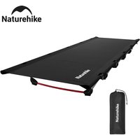 Naturehike Camping Cot Portable Folding Bed Outdoor Ultralight Compact Tent Bed for Travel Backpacking Sleeping Cots 150kg Load