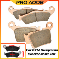 AliExpress PRO AODB For KTM EXC EXCF SX SXF XC XCF XCWF Tpi 85 125 250 300 350 450 2003-2023 Motorcycle Front & Rear Brake Pads Enduro Dirt Pit Bike