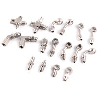 AliExpress NONE AN3 Motorcycle Motor Bike Hydraulic Brake Oil Hose Line Banjo Fitting m10x1 stainless Steel 10mm