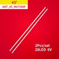 TV Led Backlight for Samsung 43" AOT_43_NU7100F_2X28_3030C UE43NU7100 UN43NU7100 BN44-00947A UE43NU7120 UE43NU7170 BN96-45954A