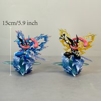15cm 5.9 inch Anime Pokémon Greninja Figures Pvc Statue Desktop Ornamen Collection Statue Model Decoration Room Desk Toys Gifts