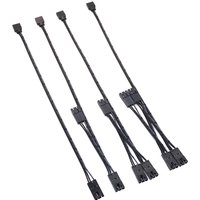 Angitu for Corsair RGB To Standard ARGB 4-Pin 5V Adapter RGB Cable 30cm Extension Cord HD LL120 140 QL 1x2x3x4xExtension Cable