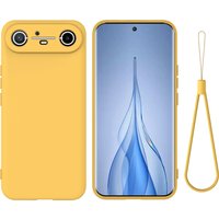 Silicone Case For Tecno Pova Slim 5G Spark Slim 4G Lanyard Case Skin-feel Ultra-thin Soft Anti-fall Cover For Tecno Spark Slim