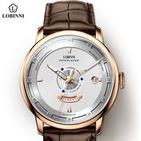 LOBINNI Classic Men Wristwatch Waterproof Luxury Automatic Movement MIYOTA 8215 Luminous Watch For Men