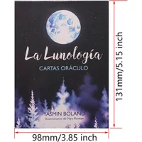 NEW 12x8.7CM oracle in Spanish Oracle Cards: A 44-Card Deck with Keywords Spanish Version with oracle in Box (Spanish Edition)