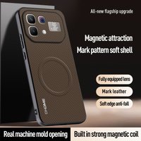 Case for Infinix Note 60 Pro 5G Built-in Magnetic Holder Cover for Infinix Note60 Full Prtection Soft Edge Anti-drop Back Case