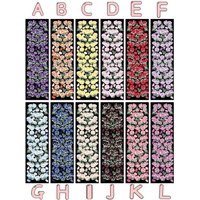 Korean Laser Rose Stickers Handbook Card PhotoDiary Notebook Planner Scrapbook DIY Decorative Material Sticker