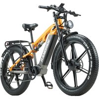 AliExpress RANDRIDE YX80-2 1000W*2 Mountain Electric Bike Electric Bike for Adults 48V20AH Battery 26 Inch Fat Tire Off Road Electric Bike