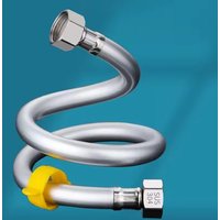 New PVC Hose 20/200cm Basin&Toilet Water Weaved G1/2" plumbing Hose bathroom Heater Explosion Proof Sprinkler PVC Shower Hose