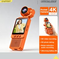 AliExpress NONE 4K HD WiFi Pocket Camera with Night Vision Video and Audio Recording Chest-Mounted Bike Dashcam 270-Degree Rotating Lens