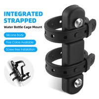Bicycle Kettle Stand Base Anti-slip Mtb Bike Bottle Holder Mount Adapter For Handlebar Seatpost Tube Frame Mounting Bike Parts