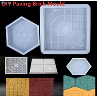 ♩DIY Concrete Paving Brick Mold Plastic Brick Mold Reusable Path Maker For Garden Patio Walkway Flower Bed Decoration