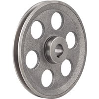 1pcs Thickened V-Belt Pulley Hollow Dia 150mm 160mm Single-Slot A Type Pulley Cast Iron Wheel Power Tool Accessories