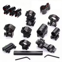 25.4/30mm Hunting Sight Base Fixing Clip Universal Clip Installation Ring Flashlight Dovetail Bar Aluminum Pin Ar15 Scope Mount