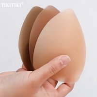 Silicone Triangle Nipple Cover Reusable Invisible Breast Pasties Adhesive Sticky Bra No Show Chest Stickers Boob Tape For Women