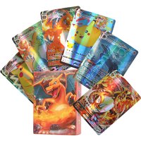 English Pokemon Cards 60-100Pcs shining GX EX Vmax Vstar Holographic Pocket Monster Flash Card Gifts for children