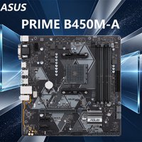 placa mae b450 AM4 motherboard ASUS PRIME B450M-A CPU Ryzen 7 5700X 3700X 5800X 5 5600X 5500 5600G DDR4 M.2 SATA3 Micro ATX