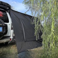Premium Camping Car-Mounted Canopy Side Cloth Windproof Rainproof Car Sunshade Tent Matching Rain Cloth Outdoor Camping Gear