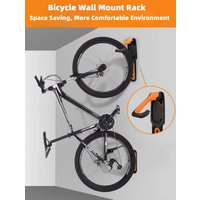 AliExpress NONE Bicycle Wall Mount Rack Foldable Vertical Bike Rack Wall Mounted Vertical MTB Storage Hanger Cycling Display Stand