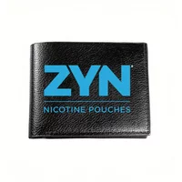 ZYN Nicotine Pouches Brand Logo Stylish Design Business Mens Casual Elegant Simple Practical Quality Wallet Stylish Printing Gra