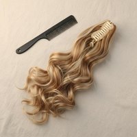 Claw Clip Ponytail Extension Long Curly Synthetic Hairpiece Easy Clip In Wavy Ponytail For Women Daily WearHot Sale