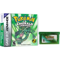 Pokemon Series GBA Game Cartridge In Box Emerald/Ruby/FireRed/Leafgreen/Sapphire No Manual