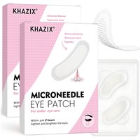 1 Pair Hyaluronic Acid,Collagen & RetinolEye Patches80 Self-dissolving Microneedles Waterproof & Breathable|Hyaluronic Acid Boos