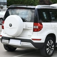Spoiler For Skoda Yeti ABS Carbon fiber Rear Trunk Boot Wing Spoiler 2013-2019