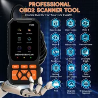 Code Reader Professional V520 Multi-language Automotive OBD2 Scanner Diagnostic Tool Real Time Data OBD2 Fault Error Detector