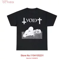 Void Hardcore Punk Band T Shirt Vintage Gorilla Biscuits MDC Discharge Dag Nasty vintage Washed streetwear Stylish homme Soft