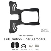 Full Carbon Aero TT Adjustable Handlebar Road Triathlon Butterfly Bar for Long Distance Bike