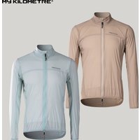 Herren Damen Fahrradjacke, ultradünn, winddicht, atmungsaktiv, leicht, schnell trocknend, Sportjacke für Laufsport, Outdoor-Bekleidung