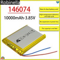 3.85V 10000 mAh 146074 lithium polymer battery/lithium ion battery for POS machine GPS with protection card 100% actual capacity