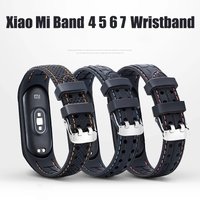 Armband für Mi Band 7 6 5 Sportgürtel Silikon-Uhrenarmband Ersatz-Smartwatch-Armband für Xiaomi Mi Band 3 4 5 6