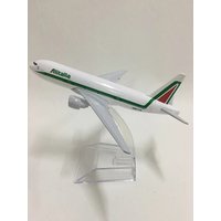 1:400 Diecast Metal planes toy 16cm Alitalia 777 Plane Model Airplane Model Airplanes Aircraft Model Gifts Collection