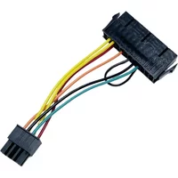 Main Power 24 Pin To 8 Pin ATX Power Supply Adapter Cable for DELL Optiplex 3020 7020 9020 14cm