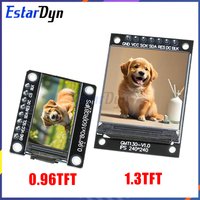 0.96 / 1.3 inch IPS 7P SPI HD 65K Full Color LCD Module ST7735 Drive IC 80*160 (Not OLED)