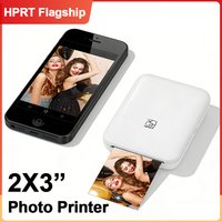 HPRT MT53 Portable Thermal Printer Mobile Wireless Mini Color Photo Printer With 2x3 inch Sticky-Backed Photos Printing Machine