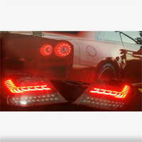 Car led modified Tail Light assembly for 09-13 Buick regal opel insignia Brake Driving Reversing rear Lamp Turn Signal 2pcs
