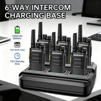 6pcs Baofeng GMSK Digital Walkie Talkie BD-V12B UHF Encrypted Call Noice Reduction HD Wireless Copy Frequency Radio BF-888S Upgr