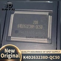 (5piece)100% New original K4D263238D-QC50 K4D263238F-QC50 K4D263238M-QC50 QFP-100 Chipset
