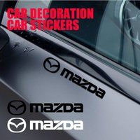 4pcs Car Badge Body Trunk Decoration Sticker Auto Accessories For Mazda 3 5 7 Axela Atenza CX-30 CX30 CX5 CX-5 CX8 CX9 CX4 CX-8