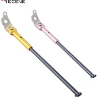 AliExpress HASSNS RECEVE Folding Bicycle Kickstand 406 Aluminum Alloy Foot Support Bike Kickstand Parking Stand Footrest for DaHon S20 P9 FNHON