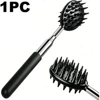 Upgraded 5-Section Cactus Back Scratcher – Extends to 29", 29-Prong Massage Head, Double-Sided for Back & Neck, Great Christmas