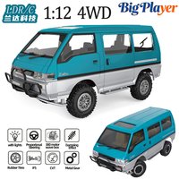LDRC LD1296 1/12 4WD RC car 2.4G Full Proportional 2-Speed Transmission 380 Motor LED Lights RTR Off-Road Toy Gift for Boy Adult