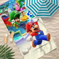 Cool Towel Soft Pool Classic Gift For Travel Gym Shower Camping Quick Dry Sports Large S-Super Game Beach M-Marios Towel